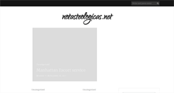 Desktop Screenshot of notasteologicas.net